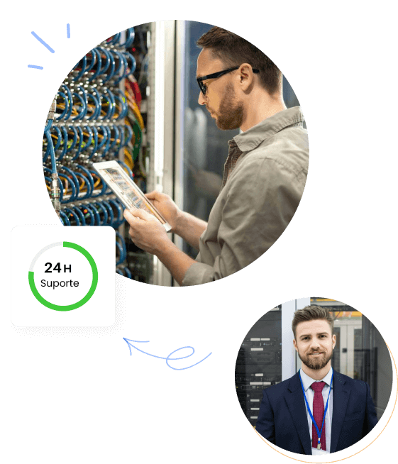 Infraestrutura profissional de Data Center e servidores da Hi Networks